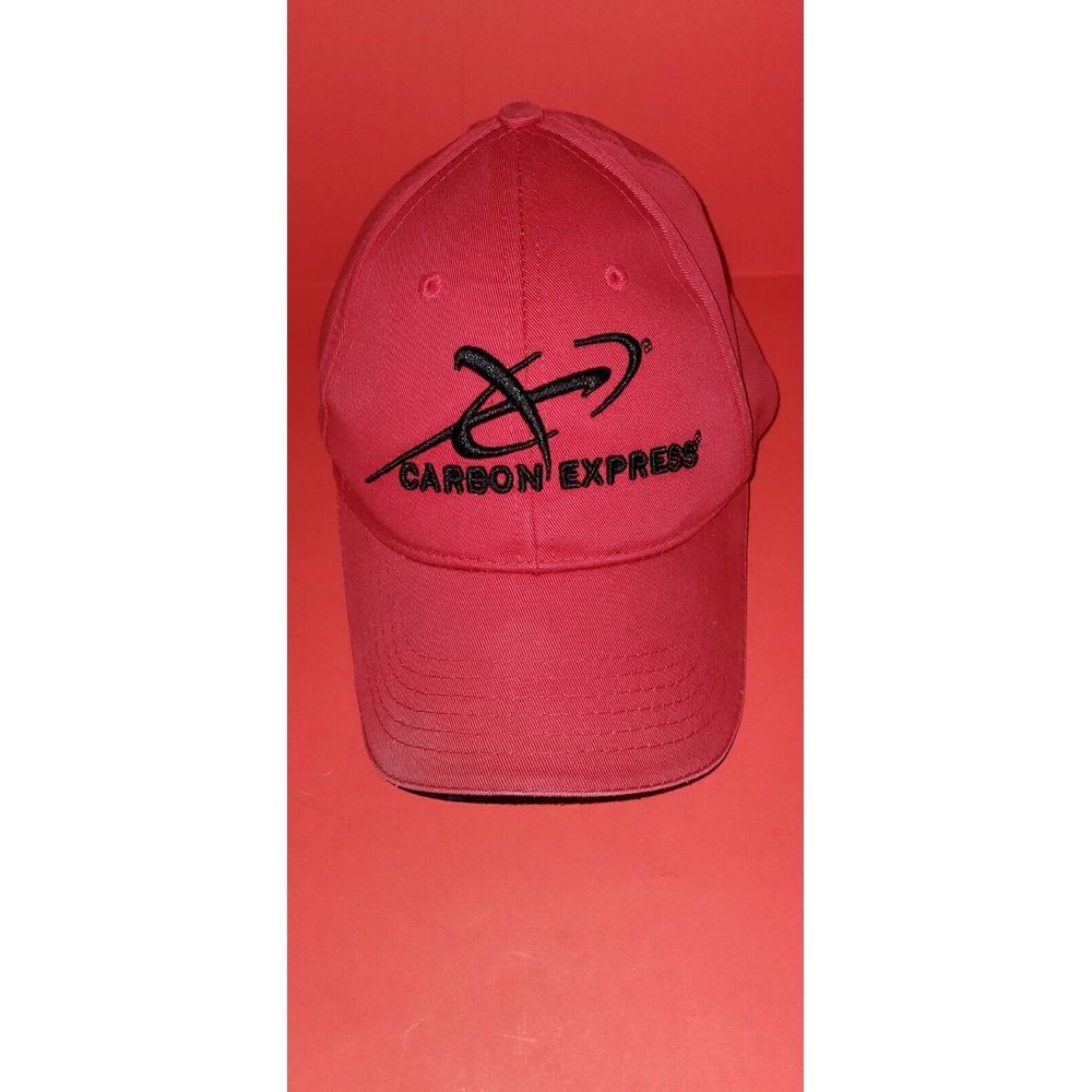 Carbon Express Hat Cap Red Bullets And Broadheads Strapback‎ Adjustable Outdoors
